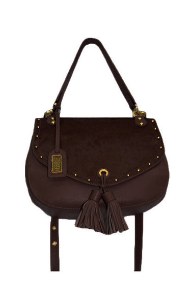 Haircalf Tassle Crossbody Bag