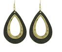 Glitter Teardrop Earring